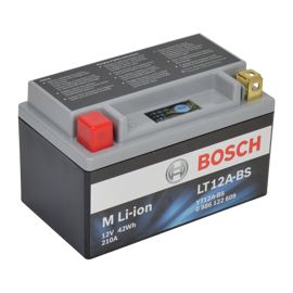 Bosch MC litiumbatteri LT12A-BS 12 V 3,5 Ah +pol till vänster